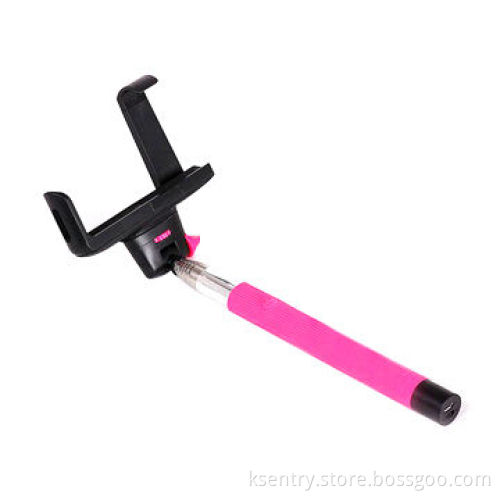 Z07-5 Selfie Stick Handheld Monopod with Bluetooth Button for Android/IOS Smartphone